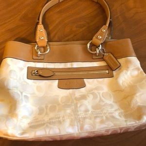 Coach authentic bag 14”by 10” by 4” lowest price!